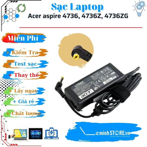 Sạc Laptop Acer aspire 4736, 4736Z, 4736ZG