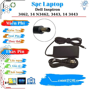 Sạc Laptop Dell Inspiron 3462, 14 N3462 Adapter