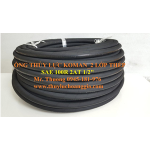 ỐNG DẦU THỦY LỰC KOMAN 2 LỚP THÉP, SIZE 1/2''