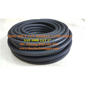 ỐNG DẦU THỦY LỰC KOMAN 2 LỚP THÉP, SIZE 1''