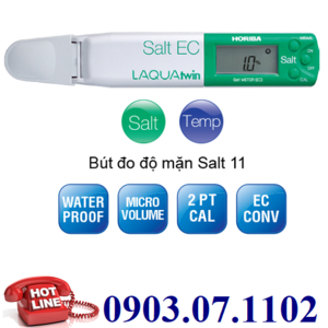 Bút Đo Độ Mặn Salt-11 Hãng Horiba - Nhật Bản