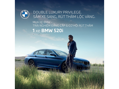 Sắm xe sang, rút thăm lộc vàng cùng ưu đãi lên đến 700 triệu đồng khi mua xe BMW