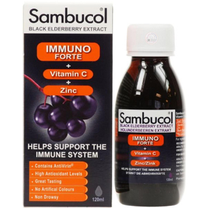 Sambucol immuno forte - tăng đề kháng cho trẻ trên 3 tuổi 120ml 🇺🇸