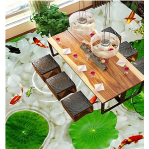 Sàn 3D Epoxy cho phòng khách