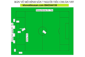 THẢM CỎ SÂN BÓNG 5cm FLC Grass