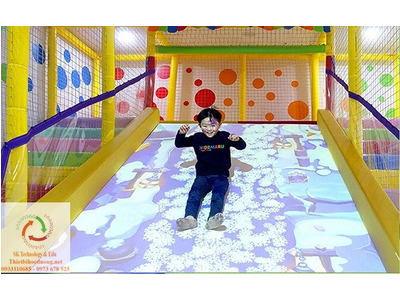 Sân chơi tương tác cho khu vui chơi trẻ em