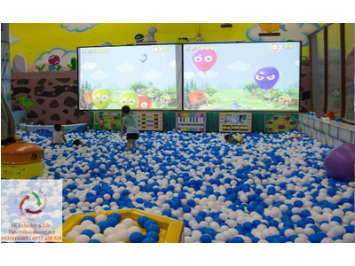 Sân chơi tương tác cho khu vui chơi trẻ em