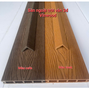 Sàn gỗ ngoài trời ASIA-D14025 - Dòng lỗ vuông 3D