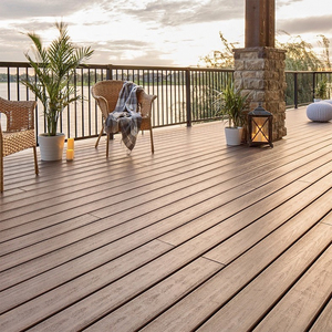 Sàn gỗ ngoài trời CEX-D145H25 - Dòng lỗ vuông 3D/2D