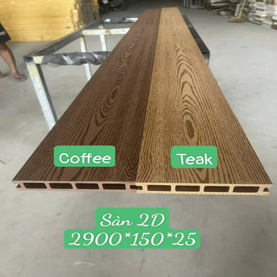 SÀN GỖ NHỰA NGOÀI TRỜI 2D LỖ TRÒN HT-D150H25