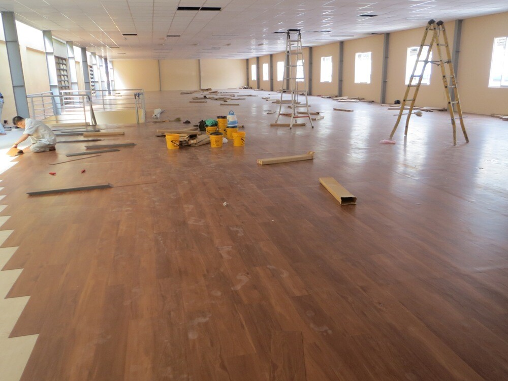Sàn nhựa giả gỗ TIWS Công nghệ Đức