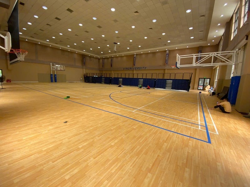 Thảm Vinyl thể thao vân gỗ PTN-MAGIC607