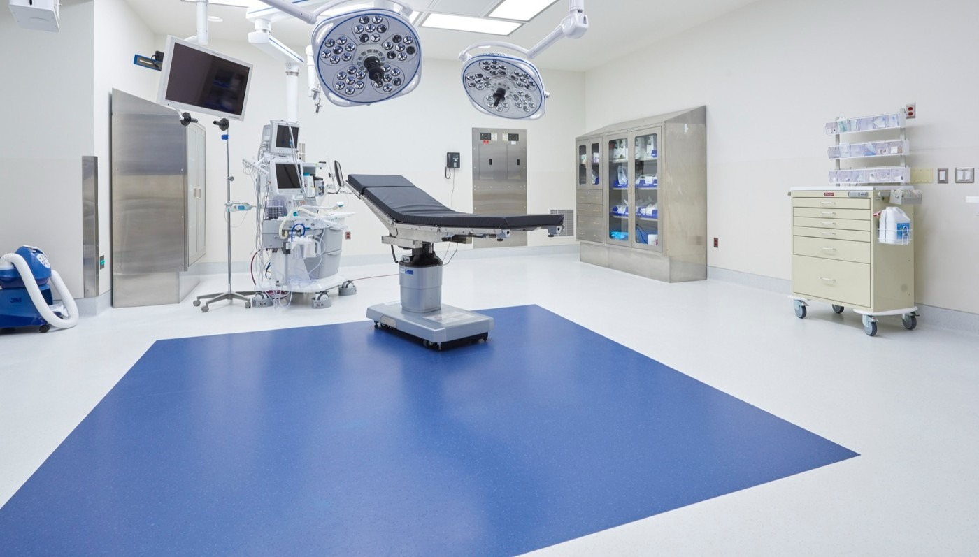 Tấm nhựa trải sàn vynil PVC kháng khuẩn- Loại dày 2 mm PTN-UTRAL