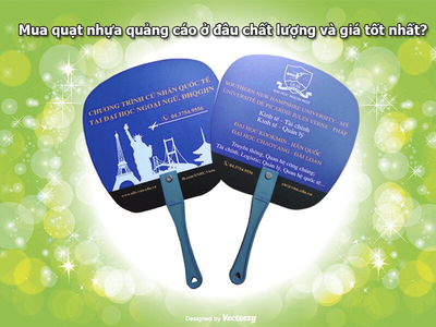 Sản xuất quạt nhựa quảng cáo tại Quận 12 - Bảng Giá Quạt Nhựa