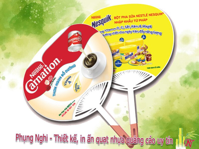 Sản xuất quạt nhựa quảng cáo tại Quận 9 - Bảng Giá Quạt Nhựa