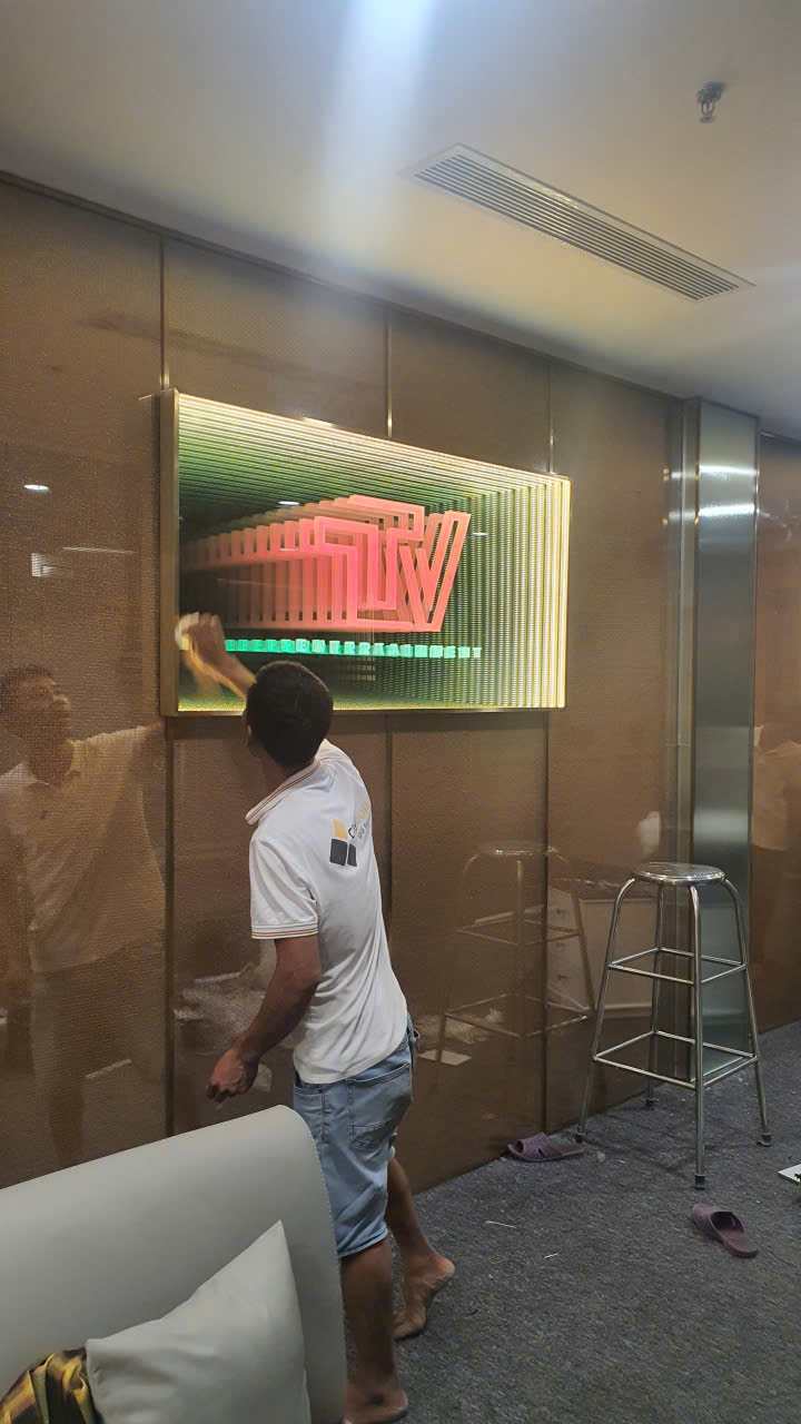 💎 SẢN XUẤT – THI CÔNG LOGO GƯƠNG VÔ CỰC THEO YÊU CẦU | CITYBUILDING HÀ NỘI – TP.HCM