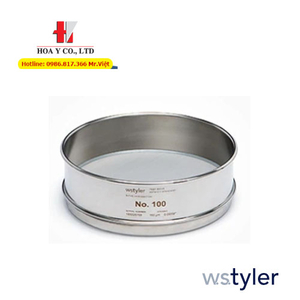 Sàng rây thí nghiệm bằng thép không gỉ No.325, 45um, đường kính 200mm, Tyler WS