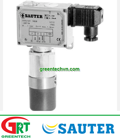 Sauter DSDU | Cảm biến chênh áp suất Sauter DSDU | Diff. pressure transducer DSDU | Sauter Vietnam
