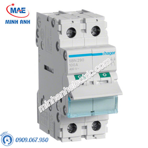 Cầu dao cách ly Hager (isolator) - Model SBN290