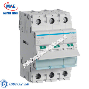 Cầu dao cách ly Hager (isolator) - Model SBN380