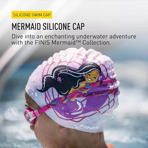 NÓN BƠI SILICONE TRẺ EM FINIS MERMAID