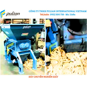 DÂY CHUYỀN NGHIỀN GIẤY PHẾ LIỆU - PULIAN