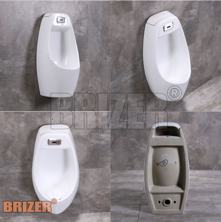 Bồn Tiểu Nam Treo Tường Cảm Ứng Brizer