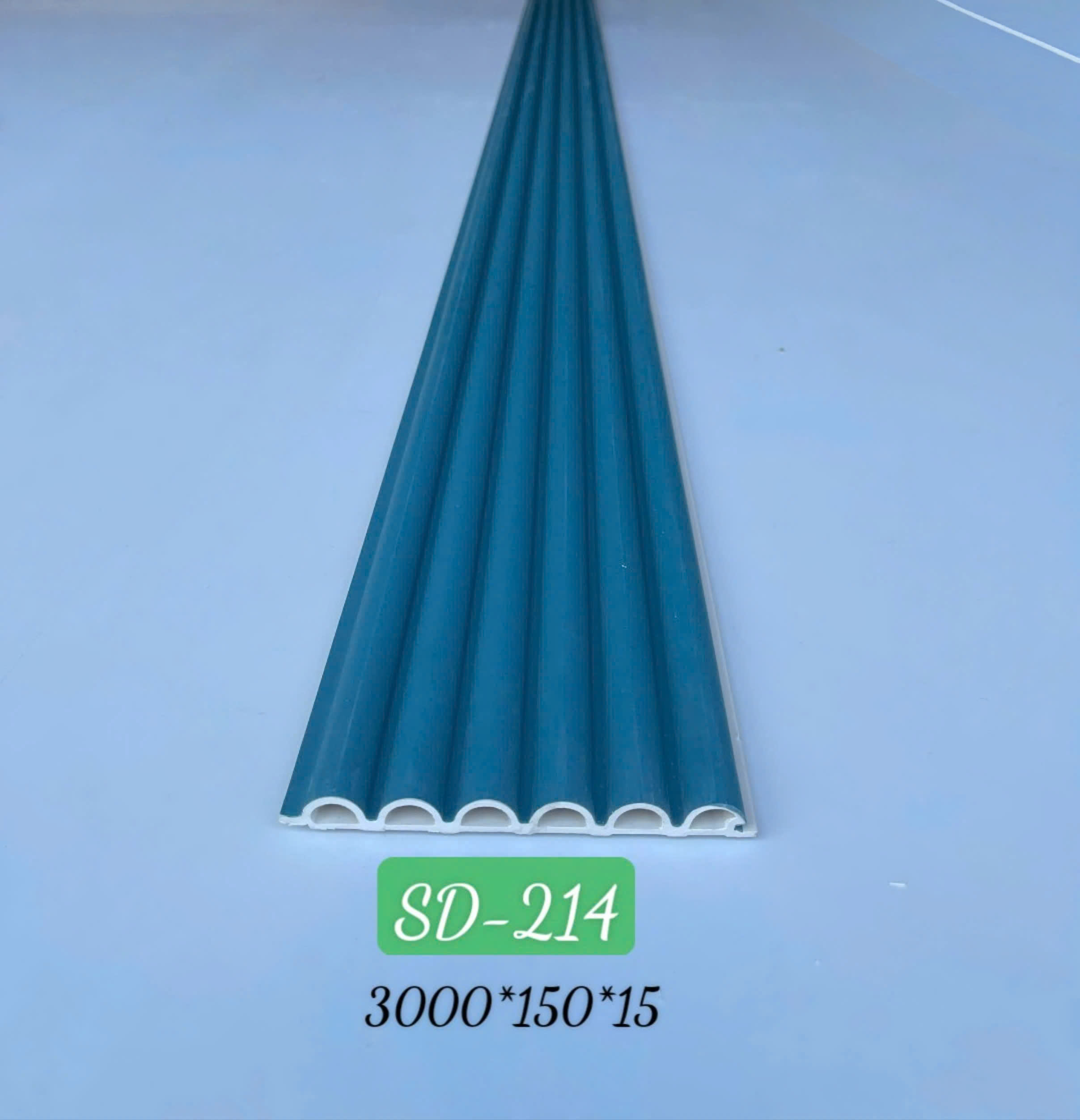 HTSD-Tấm ốp tường lam sóng dương( lam sóng bán nguyệt)