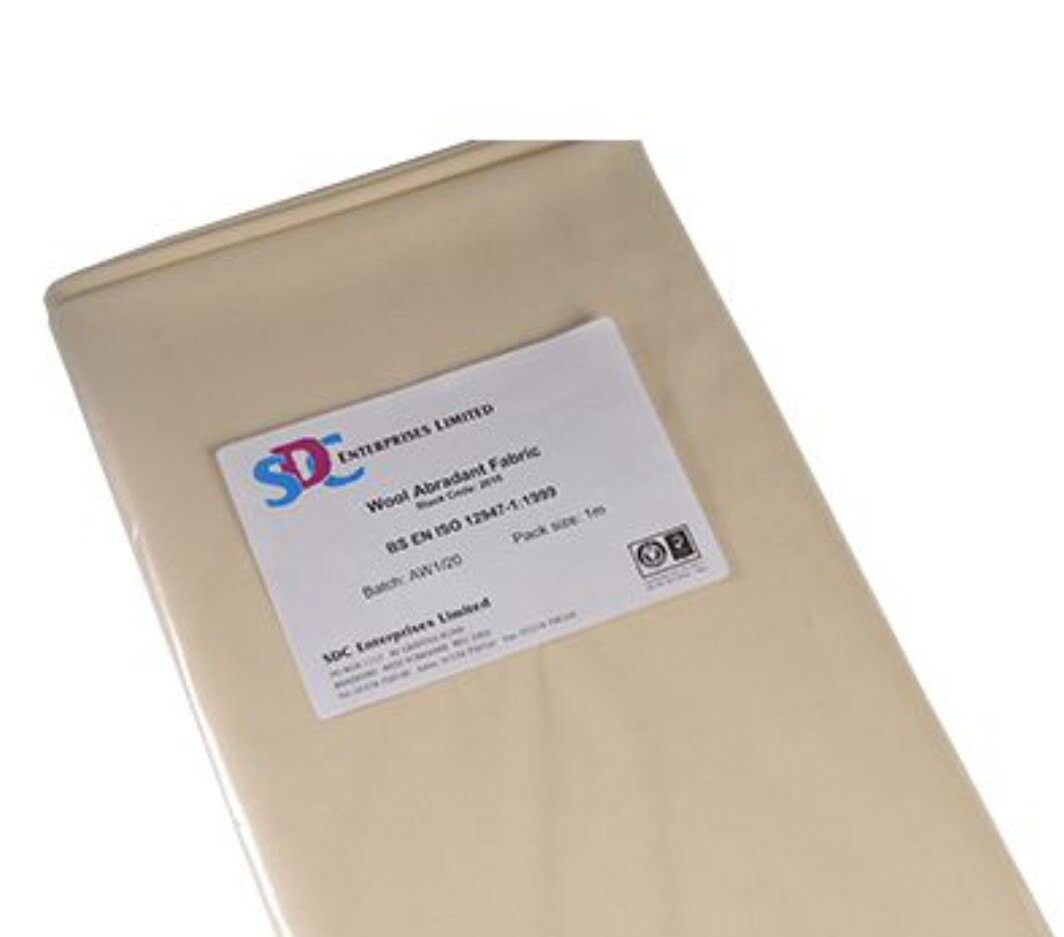 Len đo mài mòn vải , SDC Martindale Consumables, Thử nghiệm mài mòn Martindale