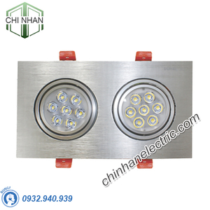 Đèn Âm Trần LED Chiếu Điểm 14W 250x145 - SDFC206 - Duhal