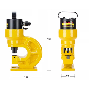 Máy đột lỗ thủy lực CH60 31 tấn đột được đúng tâm U,I,V và tấm phẳng.