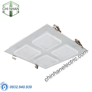 Đèn LED Downlight Tán Quang 16W 263x250 - SDGS216A - Duhal