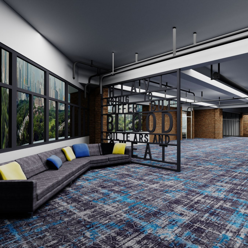 Thảm cuộn hoạ tiết GM-ManilaSEA