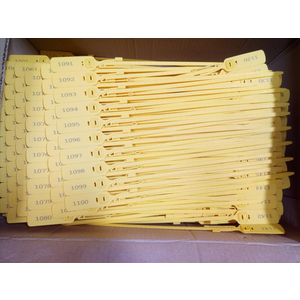 Seal dây rút nhựa dẹt khóa kim loại 40cm
