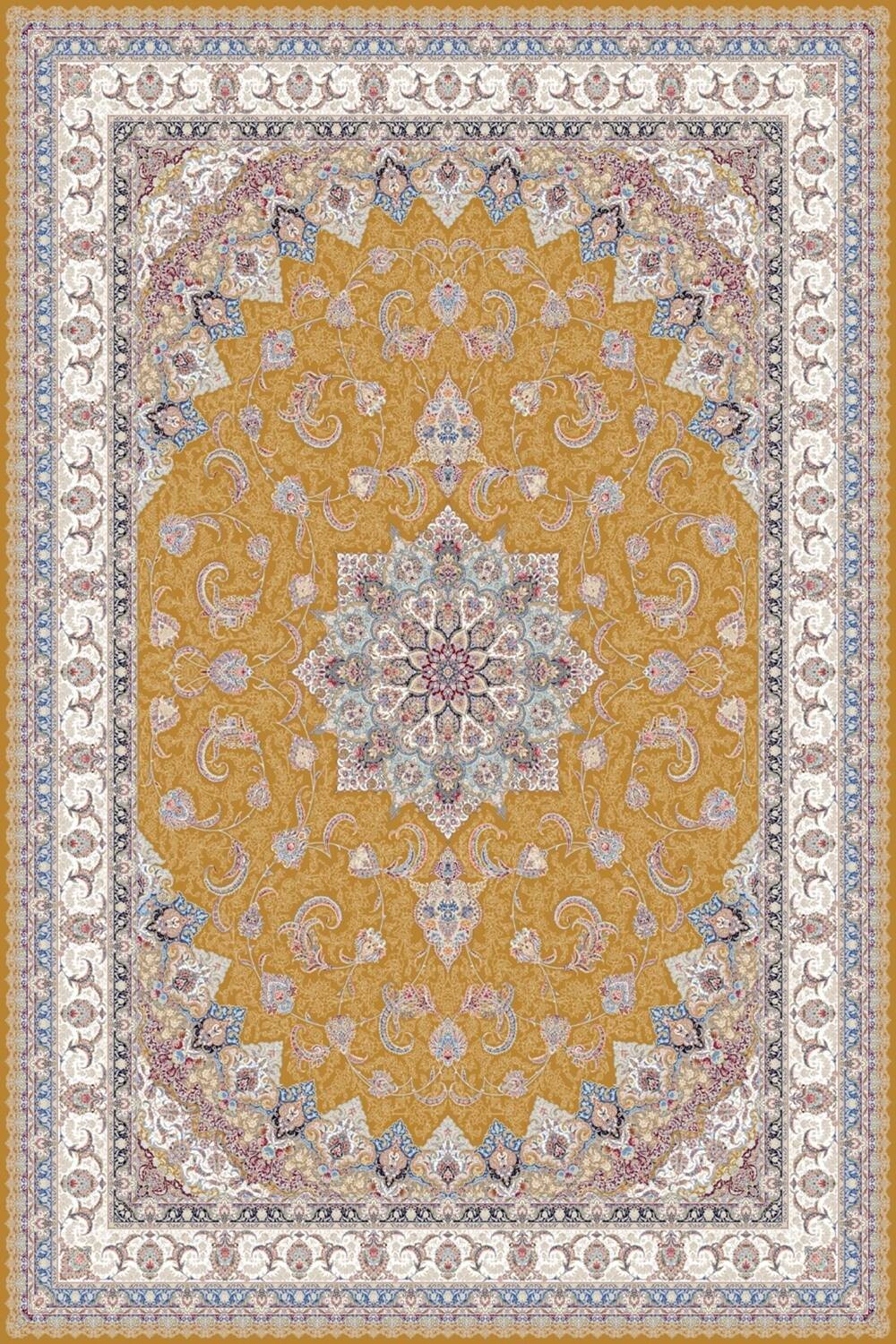 Thảm Ba Tư Persian Carpet sang trọng nhập khẩu từ Iran HLO-SEDONA S5234 HNO