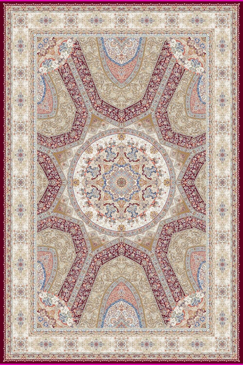 Thảm Ba Tư Persian Carpet sang trọng nhập khẩu từ Iran HLO-SEDONA S5273 HNO