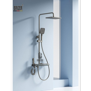 Sen Cây Dạng Phím Đồng Mạ Xám TiTan Brizer