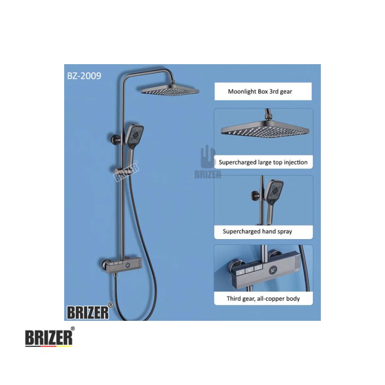 Sen Cây Dạng Phím Đồng Mạ Xám TiTan Brizer (TT77)