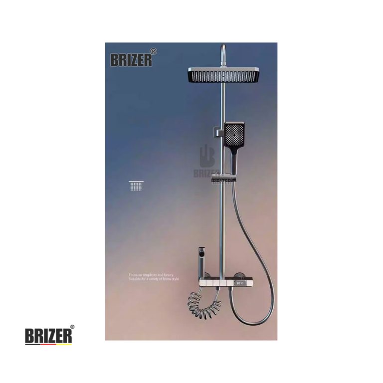 Sen Cây Dạng Phím Đồng Phủ PVD Xám Ghi Brizer (TT 050 )