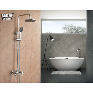 Sen Tắm Đứng Nóng Lạnh Đồng Mạ Crom Cao Cấp Brizer