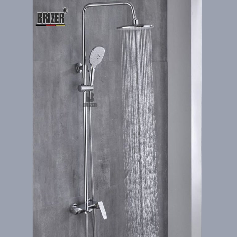 Sen Tắm Đứng Nóng Lạnh Đồng Mạ Crom Cao Cấp Brizer (T6TT)