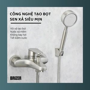 Sen Tắm Nóng Lạnh Inox 304 Brizer