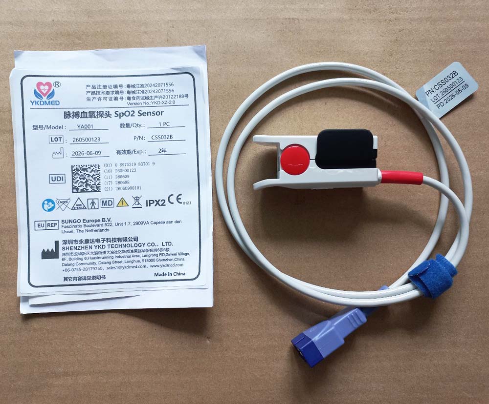 Dây sensor SpO2 người lớn YA001