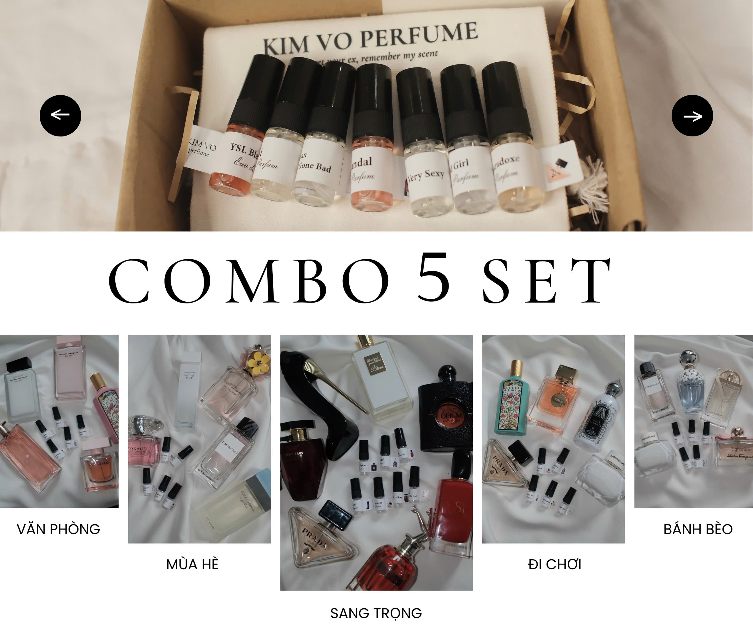 SET Combo Trải Nghiệm TỰ CHỌN