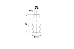 Giác hút SFSG 12 SI-M5 M Eins