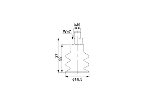 Giác hút SFSG 18 HT1-M5 M Eins - Star Seiki