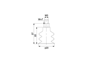 Giác hút SFSG 20 HT1-M5 M Eins - Star Seiki