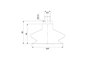 Giác hút SFSGA 53 SI-PT1/8 M Eins - Star Seiki