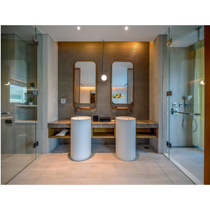 Shilla Monogram: thi công kính nội thất Citybuilding
