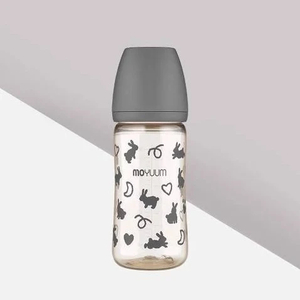 Bình Moyuum 270ml họa tiết thỏ